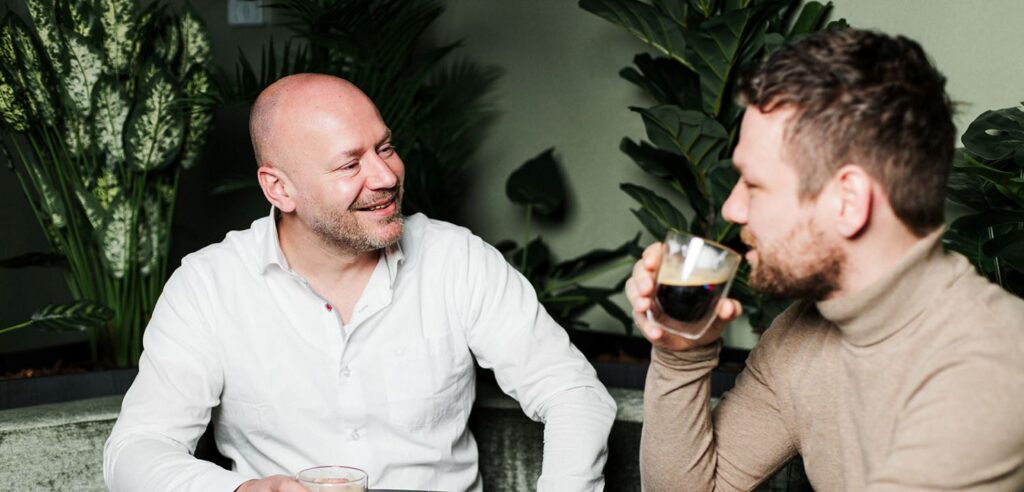 Johan Scheurwater en Adriaan Provoost