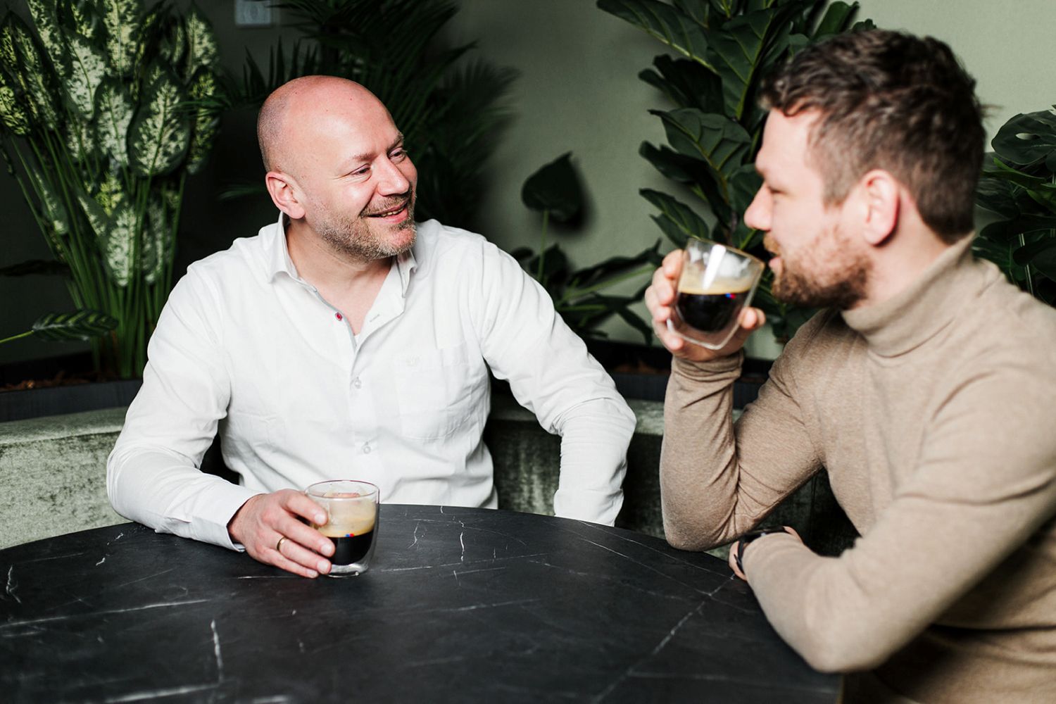 Johan Scheurwater en Adriaan Provoost