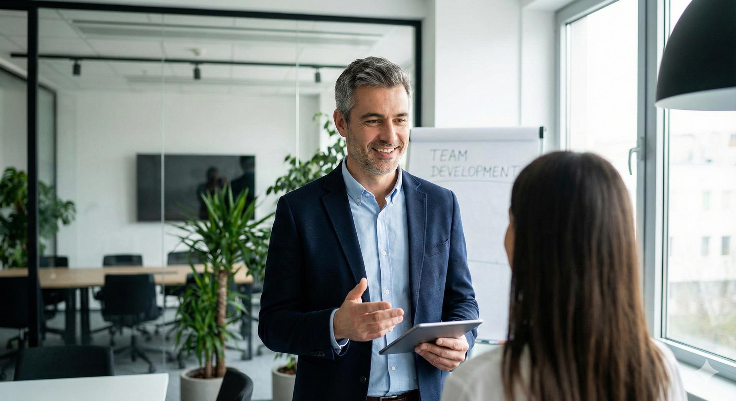 Man werkt als HR manager